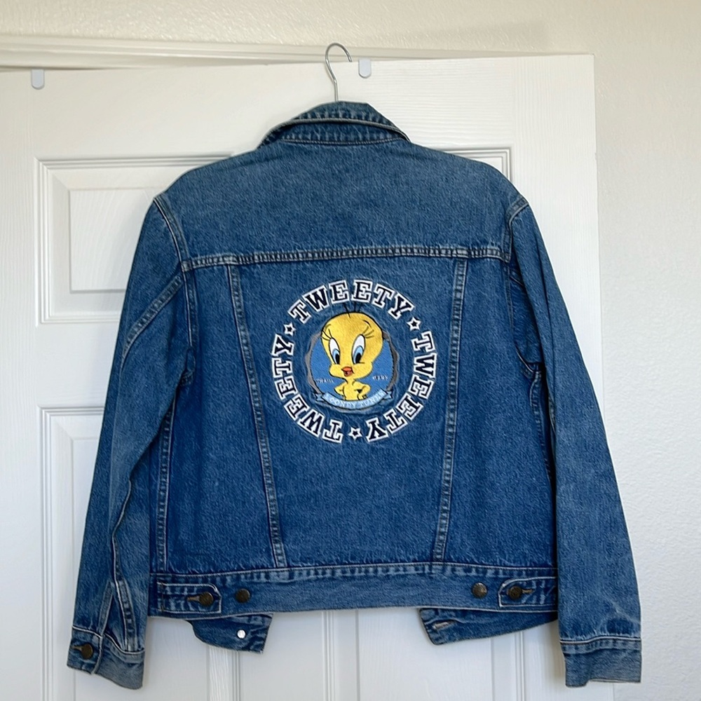 VINTAGE TWEETY JEAN JACKET